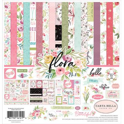 Carta Bella Flora No.3 Designpapier - Collection Kit